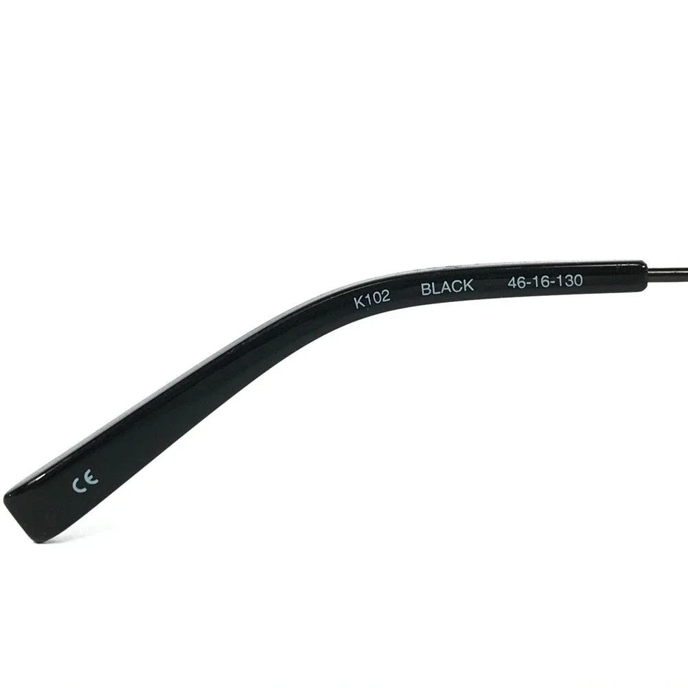 Converse Kids Eyeglasses Frames K102 BLACK Rectangular Square Wire Rim 46-16-130